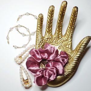 Hand made scrunchie.